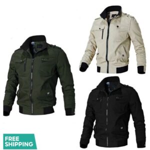 Emw Bomber Jacket Men Fashion Casual Winter Jacket Outwear high quality Jacket Mens jacket