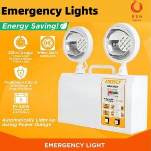 Emergency light twinhead rechargeable emergency lamp LED lights